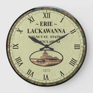 Grande Horloge Ronde Gare d'Erie~Lackawanna~Walnut St. Montclair NJ~  
