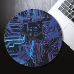 Grande Horloge Ronde Geek Sortie carte de circuit électronique Nerd PCB<br><div class="desc">PCB Circuit Board cadeaux pour les geeks ou cadeaux pour les nerds. En voici un pour l'Ordinateur Nerd ou Geek en chacun de nous. Geek Sortez votre Nerd avec cette carte circuit électronique PCB. Il s'agit d'une image de fond d'une carte de circuit imprimé ou d'une carte de circuit électronique....</div>