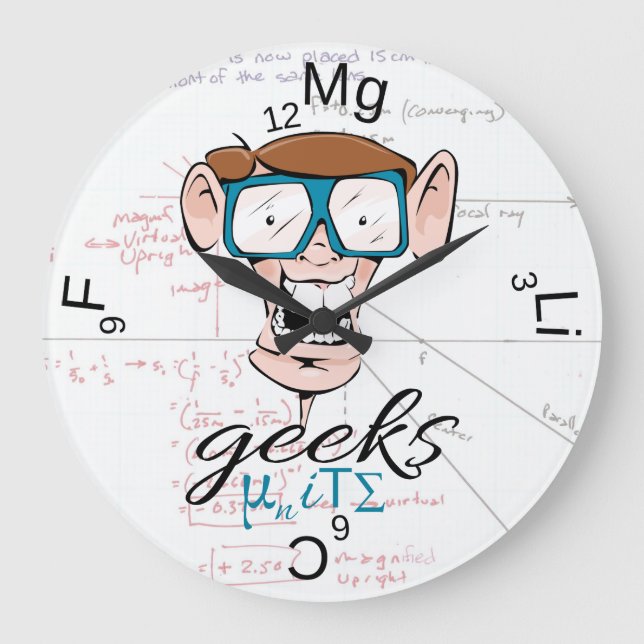 Grande Horloge Ronde Geeks (Recto)