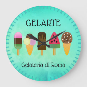 Grande Horloge Ronde Gelateria / Glace Cream Parlor Glace Cream Assorti