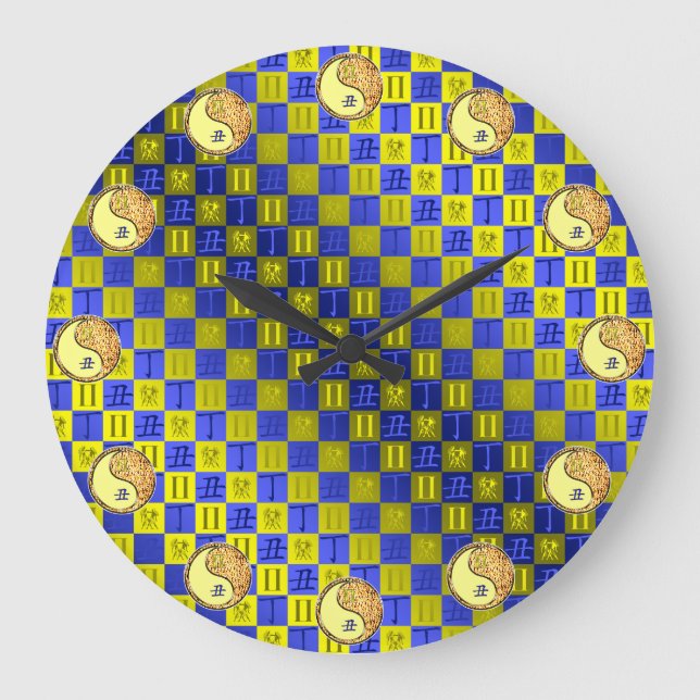 Grande Horloge Ronde Gémeaux & Bœuf de Feu (Recto)