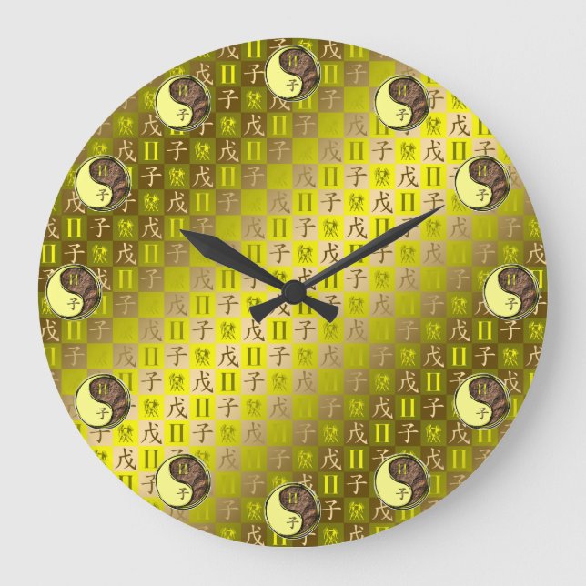 Grande Horloge Ronde Gémeaux & Rat de Terre (Recto)