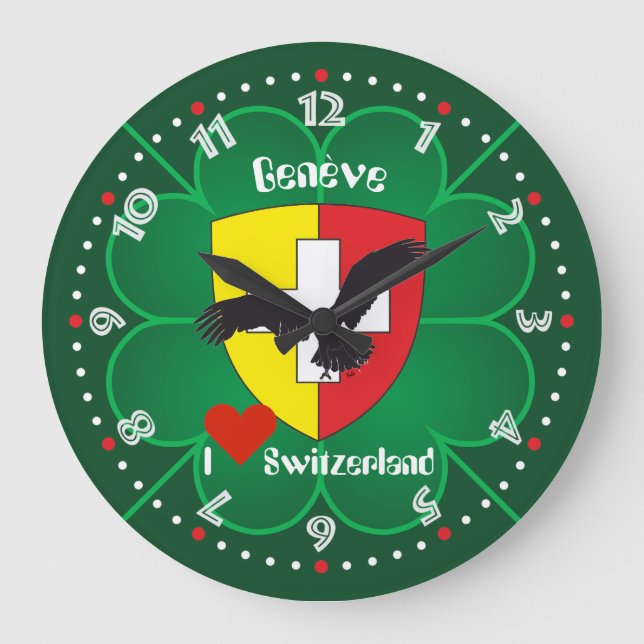 Grande Horloge Ronde Genève / Genève Suisse (Recto)