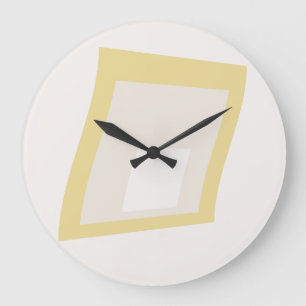 Grande Horloge Ronde Geometria de Geomesky par Masanser Pixelat