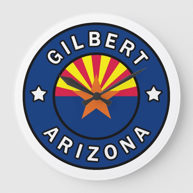 Grande Horloge Ronde Gilbert Arizona (Recto)