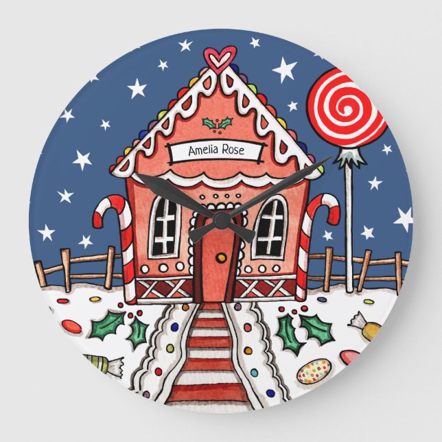 Grande Horloge Ronde Gingerbread (Recto)