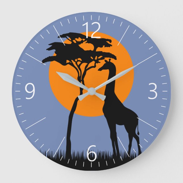 Grande Horloge Ronde Giraffe (Recto)