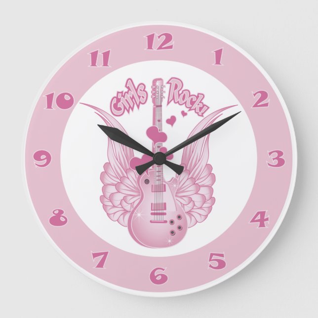 Grande Horloge Ronde Girly Winged (Recto)