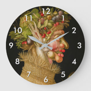Grande Horloge Ronde Giuseppe Arcimboldo - Été