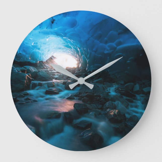 Grande Horloge Ronde Glace et neige | Glacier Mendenhall, Juneau, Alask (Recto)