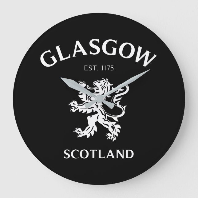 GRANDE HORLOGE RONDE GLASGOW, ÉCOSSE (Recto)