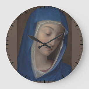 Grande Horloge Ronde gloire à la reine du ciel lancer l'oreiller