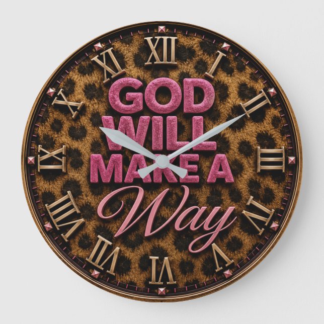 Grande Horloge Ronde God Will Make a Way (Recto)