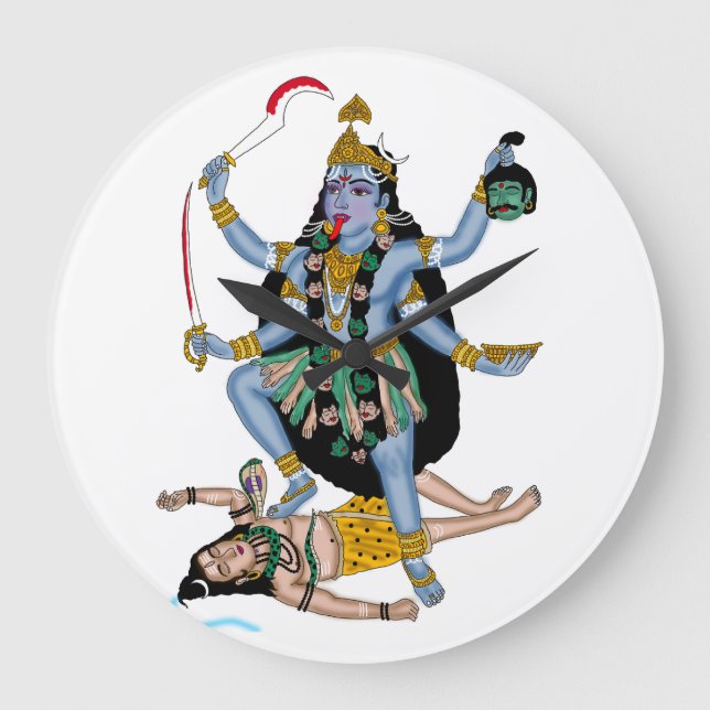 Grande Horloge Ronde Goddess Kali Clock (Recto)