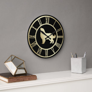 Grande Horloge Ronde Gold Bernese Mountain Dog