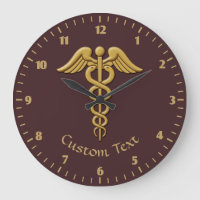 Golden Double Snake Caduceus