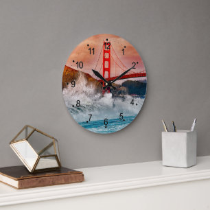 Grande Horloge Ronde Golden Gate Bridge San Francisco