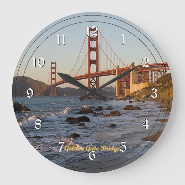 Grande Horloge Ronde Golden Gate Bridge, San Francisco (Recto)