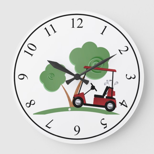 Grande Horloge Ronde Golf (Recto)