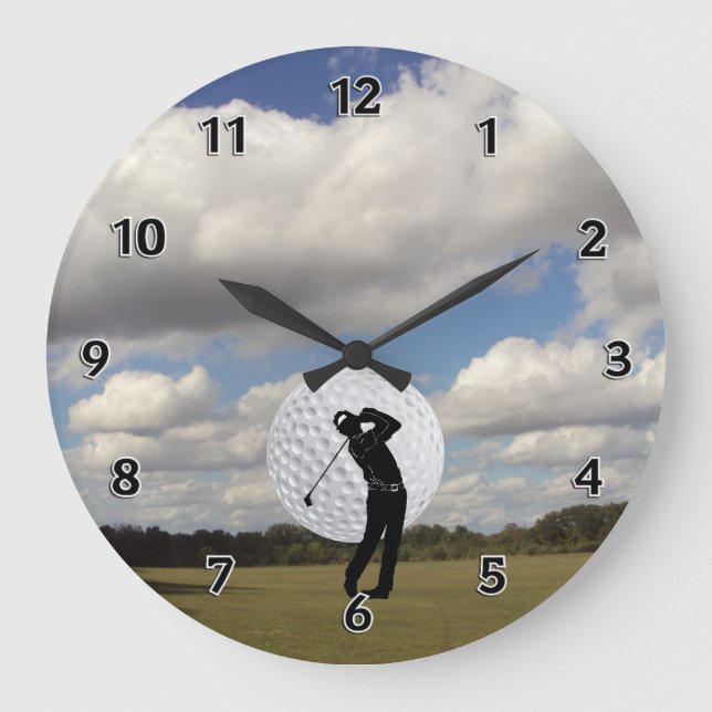 Grande Horloge Ronde Golf (Recto)