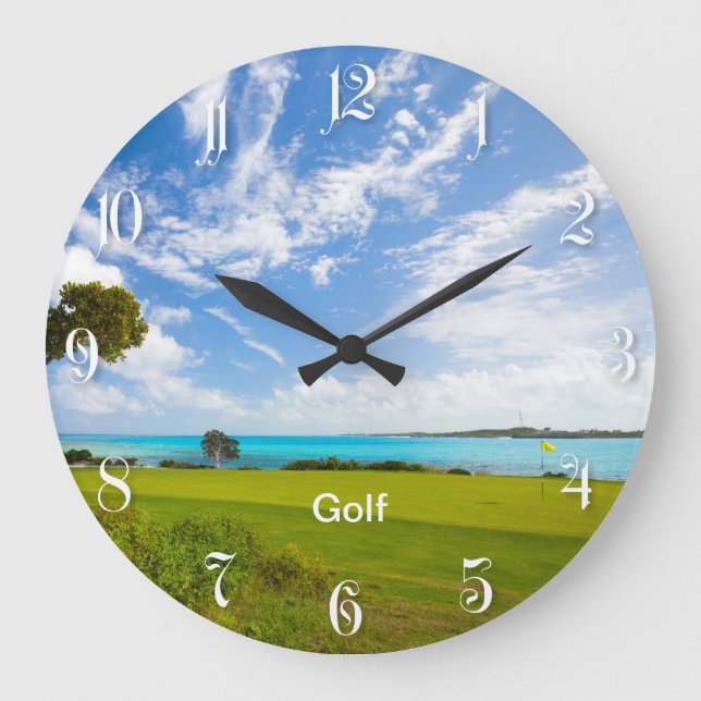 Grande Horloge Ronde Golf (Recto)