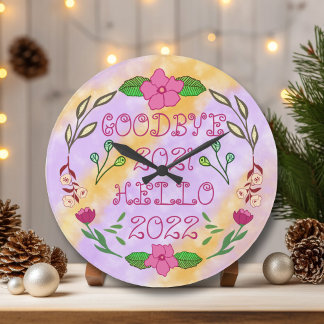 GRANDE HORLOGE RONDE GOODBYE 20XX HELLO 20XX