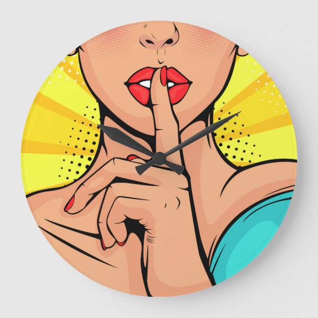 Grande Horloge Ronde Gossip (Recto)