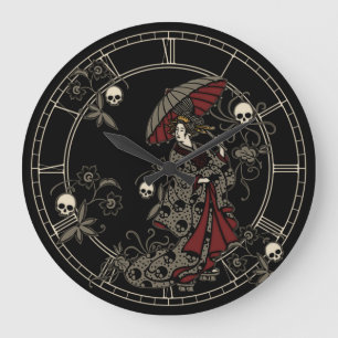 Grande Horloge Ronde Gothique Geisha