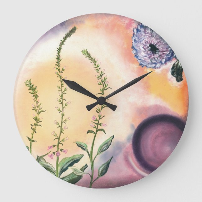 Grande Horloge Ronde Grâce de Filigrane (Recto)