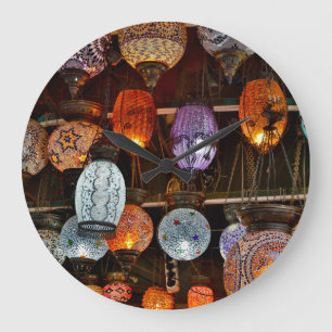 Grande Horloge Ronde Grand Bazar In Istanbul, Turkey