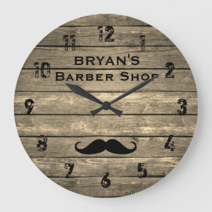 Grande Horloge Ronde Grand cadenas Russe Barber Shop