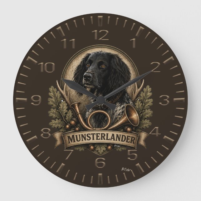 Grande Horloge Ronde Grand Munsterlander (Recto)