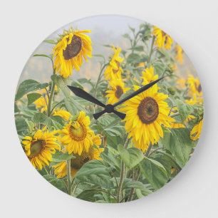 Grande Horloge Ronde Green beautiful floral