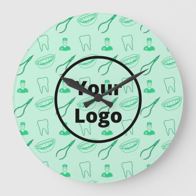 Grande Horloge Ronde Green dentist pattern (Recto)