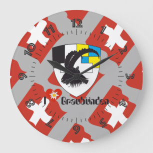 Grande Horloge Ronde Grischun Grigioni Schweiz Svizra