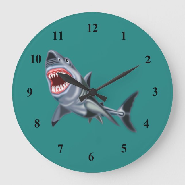 Grande Horloge Ronde Gros requin (Recto)