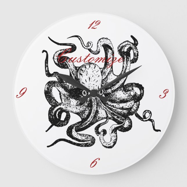 Grande Horloge Ronde Grosse pieuvre Thunder_Cove (Recto)