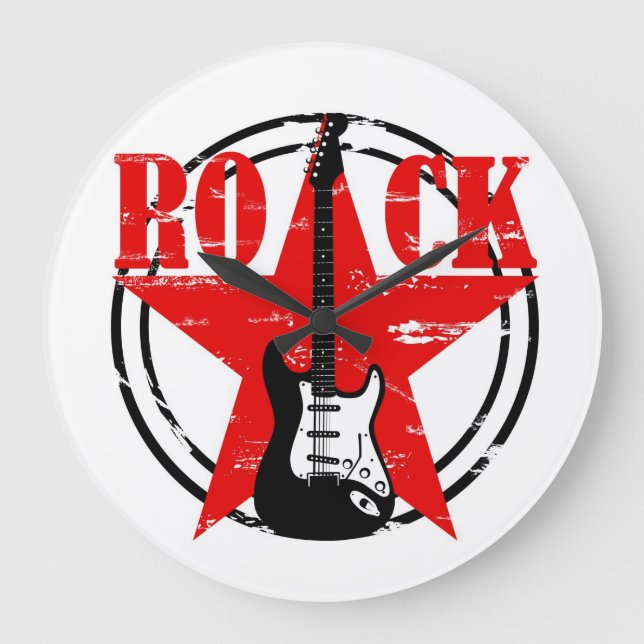 Grande Horloge Ronde Grunge (Recto)