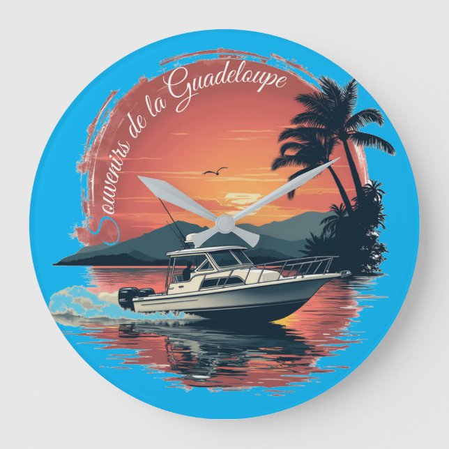 Grande Horloge Ronde Guadeloupe  (Recto)
