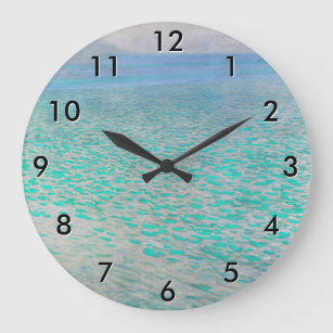 Grande Horloge Ronde Gustav Klimt - Attersee