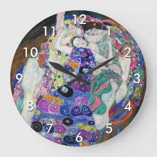 Grande Horloge Ronde Gustav Klimt - La Vierge