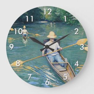 Grande Horloge Ronde Gustave Caillebotte - Skiffs on the Yerres