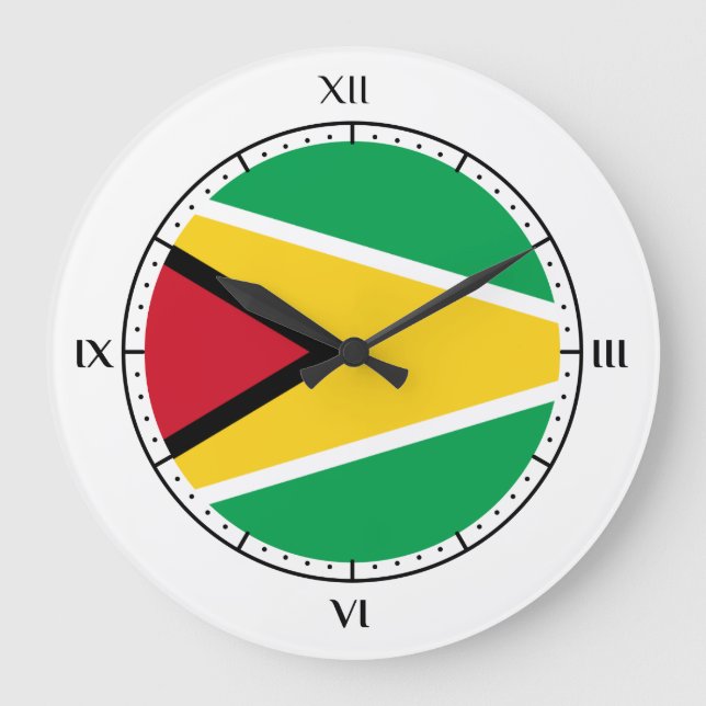 Grande Horloge Ronde Guyanese flag (Recto)
