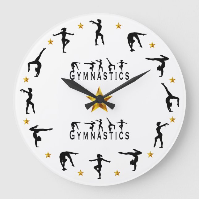Grande Horloge Ronde Gymnastique - Femme (Recto)