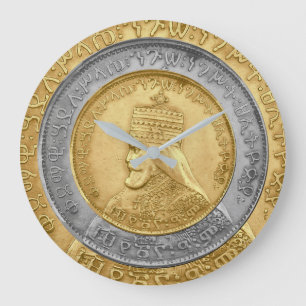 Grande Horloge Ronde Haile Selassie Jah Rastafari Reggae Rasta Roots 