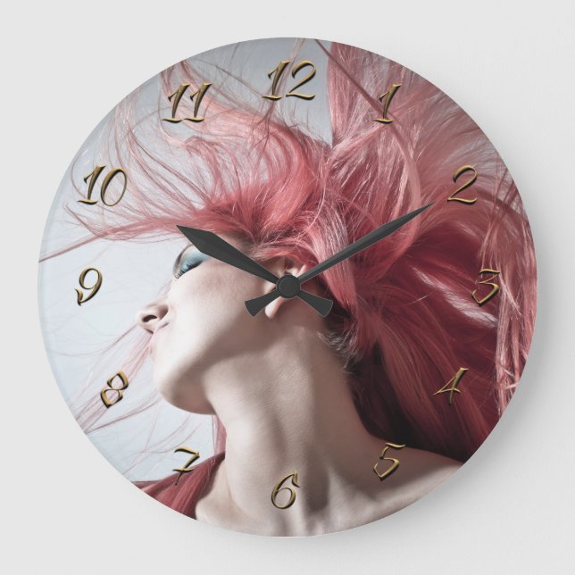 Grande Horloge Ronde Hairtravy clock (Recto)