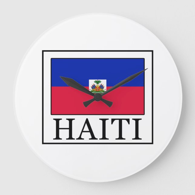Grande Horloge Ronde Haïti (Recto)
