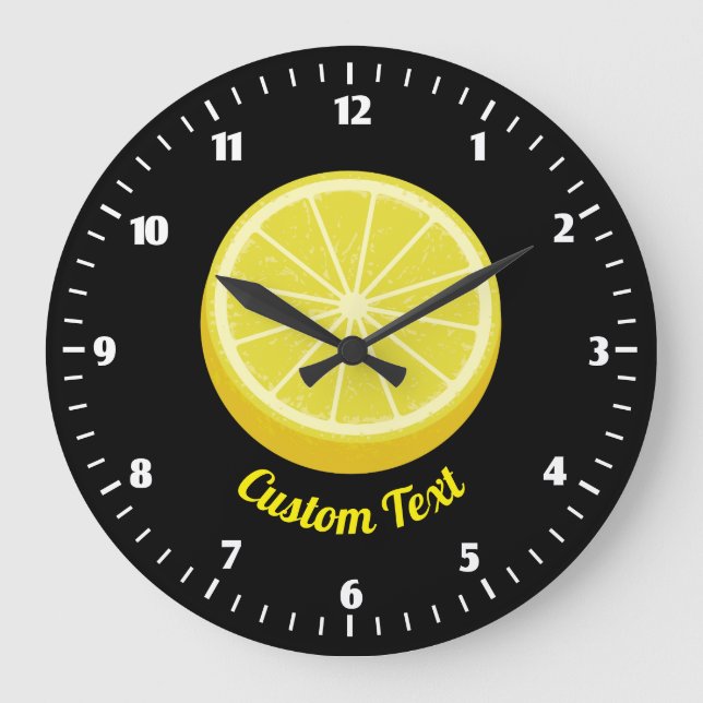 Grande Horloge Ronde Halve Lemon (Recto)