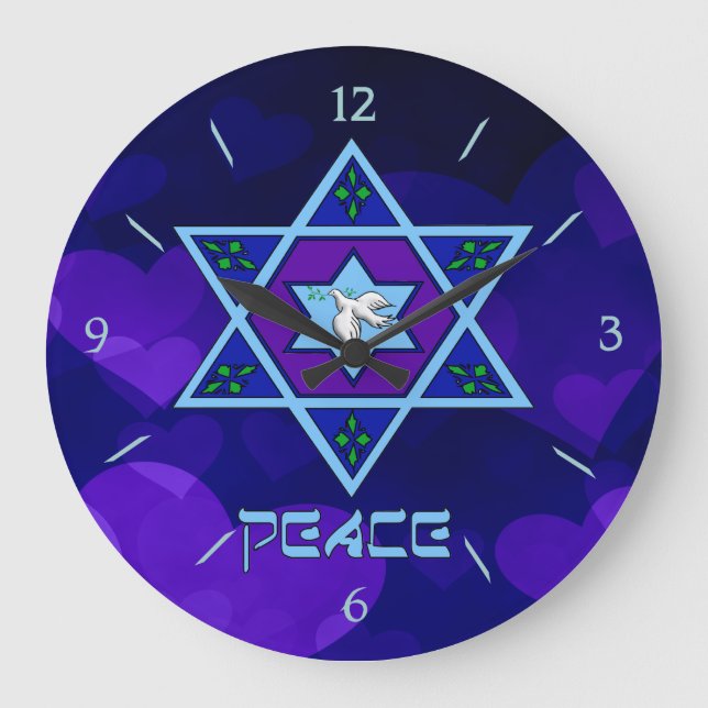 Grande Horloge Ronde Hanukkah (Recto)