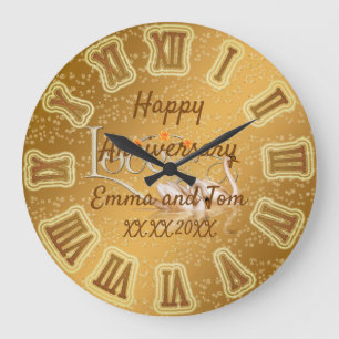 Grande Horloge Ronde Happy anniversary Large Clock